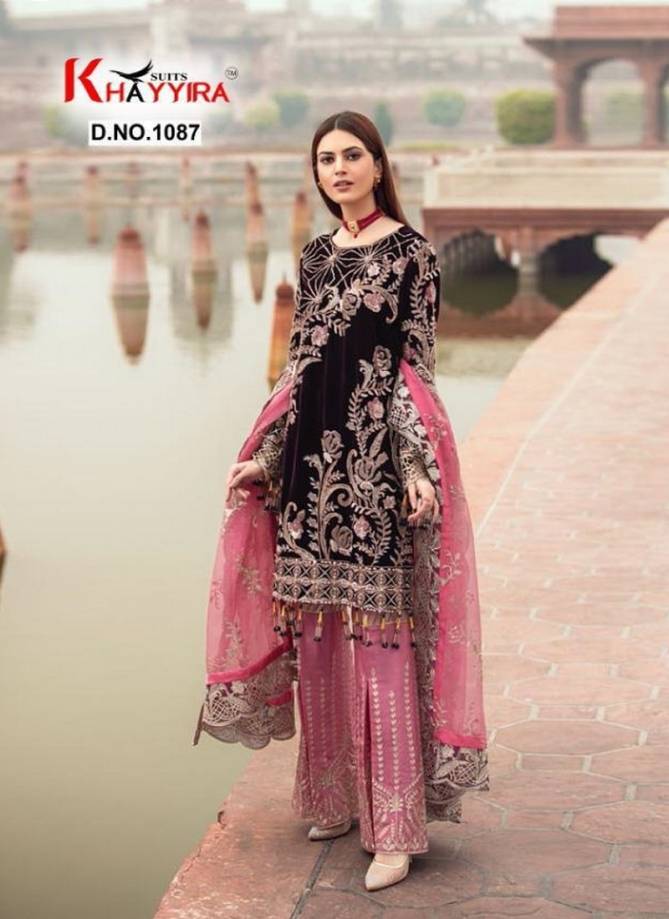 Zebtan Khayyira Latest Fancy Designer Heavy Wedding Wear Fox Georgette Embroidered And Stone Work Pakistani Salwar Kameez Collection